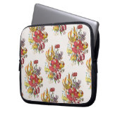Karneval von Blume Laptopschutzhülle (Vorderseite Links)
