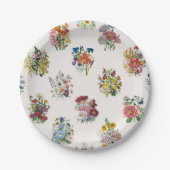 Karneval von Blume Pappteller (Vorderseite)