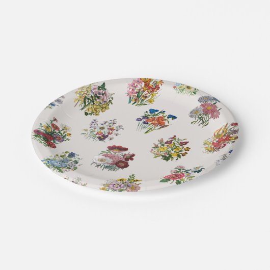 Karneval von Blume Pappteller (Schrägansicht)