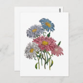 Karneval von Blume Postkarte (Vorne/Hinten)