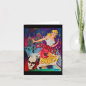 Karneval von Soulen Halloween Monster Poster Horro Karte (Vorderseite)