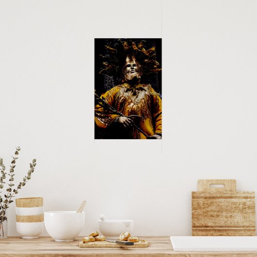 Karneval von Venedig Poster (Küche)