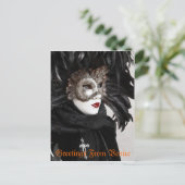 Karneval von Venedig Postkarte (Stehend Vorderseite)