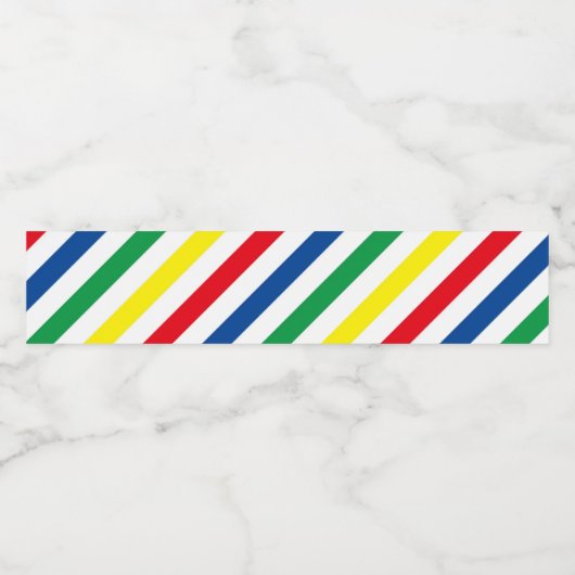 Karneval Wasserflaschenetikett (Einzelnes Label)