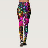 Karneval "wirft" LEGGINGS (Rückseite)