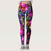 Karneval "wirft" LEGGINGS (Vorderseite)
