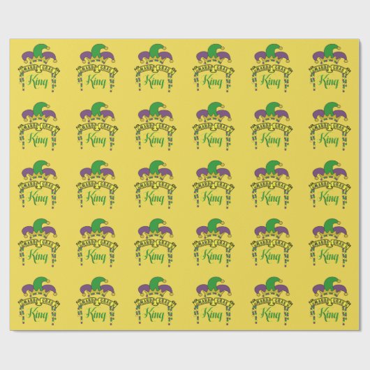 Karneval-Zeit Geschenkpapier (Flach)