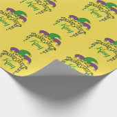 Karneval-Zeit Geschenkpapier (Ecke)