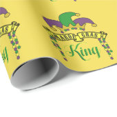 Karneval-Zeit Geschenkpapier (Rolleneckpunkt)