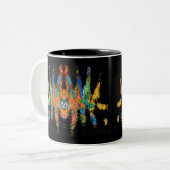 Karneval Zweifarbige Tasse (Vorderseite Links)