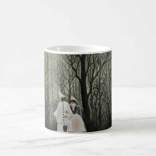 Karnevalabend, Henri Rousseau Ölgemälde 1886 Kaffeetasse (Mittel)