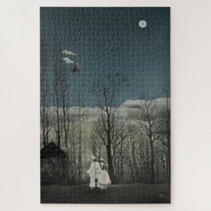 Karnevalabend, Henri Rousseau Ölgemälde 1886 Puzzle