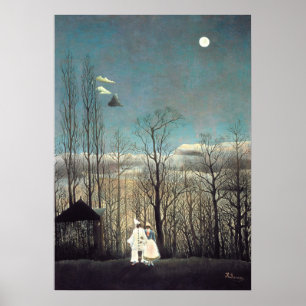 Karnevalabend von Henri Rousseau Poster