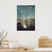 Karnevalabend von Henri Rousseau Poster (Küche)