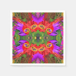 Karnevalcocktailservietten Serviette