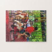 Karnevale - Freunde der Merry-Go-Runde Puzzle (Horizontal)