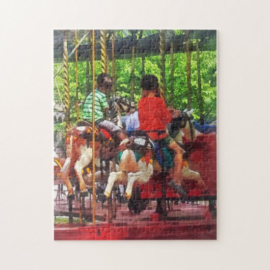 Karnevale - Freunde der Merry-Go-Runde Puzzle (Vertikal)