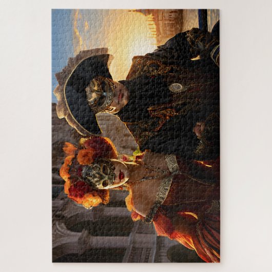 Karnevale in Venedig Puzzle (Vertikal)