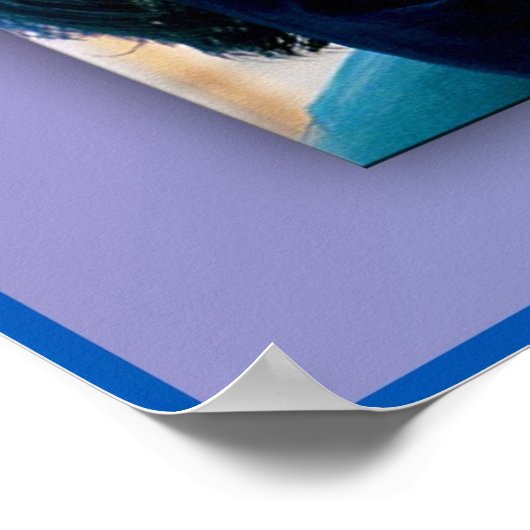 Karnevalfedern Poster (Ecke)