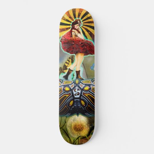 Karnevalfee Skateboard (Vorderseite)