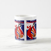 Karnevalfeiern ~ Montevideo Kaffeetasse (Mittel)