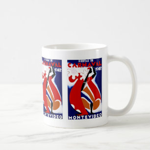 Karnevalfeiern ~ Montevideo Kaffeetasse
