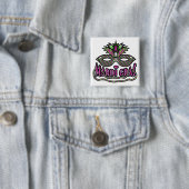 Karnevalknopf Button (Beispiel)