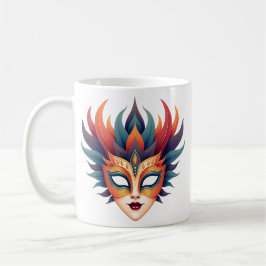 Karnevalmasken-Kunst-Kaffeetasse Kaffeetasse