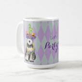 KarnevalminiSchnauzer Kaffeetasse (Vorderseite Links)