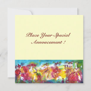 KARNEVALNACHT, Mardi Gras Maskerade, Tanz, Musik