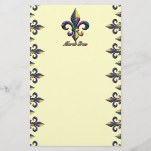 Karnevalperle Lilie 2 Briefpapier