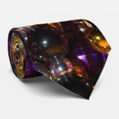 Karnevalperlen-Krawatte Krawatte (Gerollt)