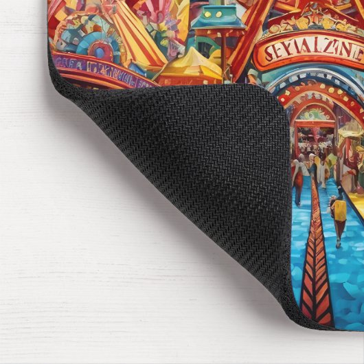 Karnevalpuzzle Mousepad (Ecke)