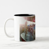 Karnevals-angemessenes Karussell Zweifarbige Tasse (Links)