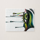 Karnevals-Auge 2 Puzzle (Horizontal)