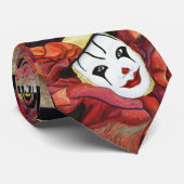 Karnevals-Clown Krawatte (Gerollt)