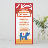 Karnevals-Einladung Einladung (Stehend Vorderseite)