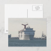 Karnevals-Empfindung Postkarte (Vorne/Hinten)