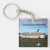 Karnevals-Kreuzschiff angekoppelt an einem Schlüsselanhänger (Vorderseite)