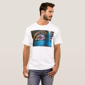 Karnevals-Maske T-Shirt (Vorne ganz)