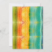 Karnevals-Party Einladungen (Rückseite)