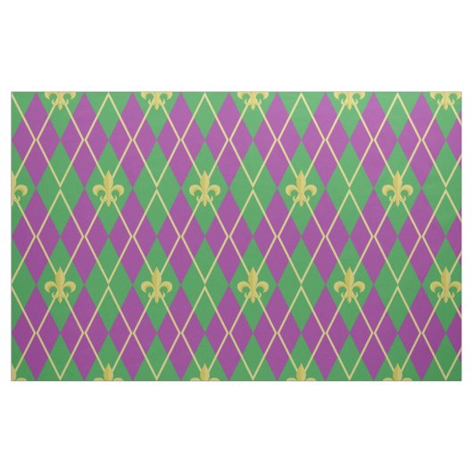 Karnevals-Rauten-Gewebe Stoff (Fat Quarter (45,7 x 55,9 cm))