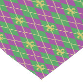 Karnevals-Rauten-Tabellen-Läufer Kurzer Tischläufer (Ecke)