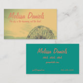 Karnevals-Riesenrad-Visitenkarten Visitenkarte (Vorne/Hinten)