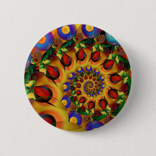 Karnevals-Spaß-Knopf Button