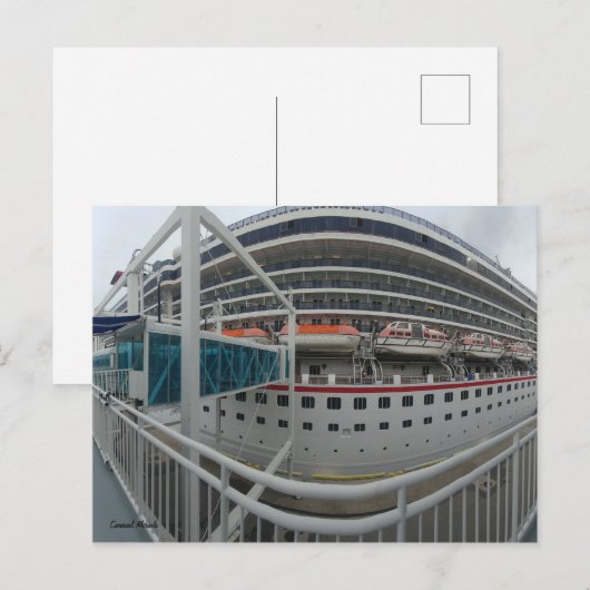 Karnevals-Wunder Postkarte (Vorne/Hinten)