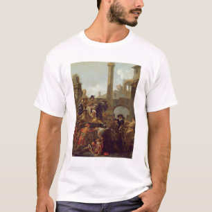 Karnevals-Zeit in Rom, 1653 (Öl auf Leinwand) T-Shirt