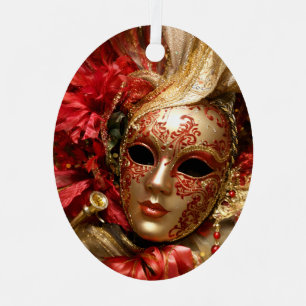 Karnevalsballe Festdekoration Ornament Aus Metall