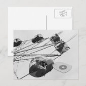 Karnevalsfahrt, 1942 postkarte (Vorne/Hinten)