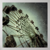 Karnevalsfahrt 4 Square Poster Print (Vorne)